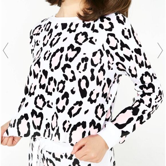 NWT Wildfox Beach House Leopard Crop Sweatshirt - Picture 8 of 10